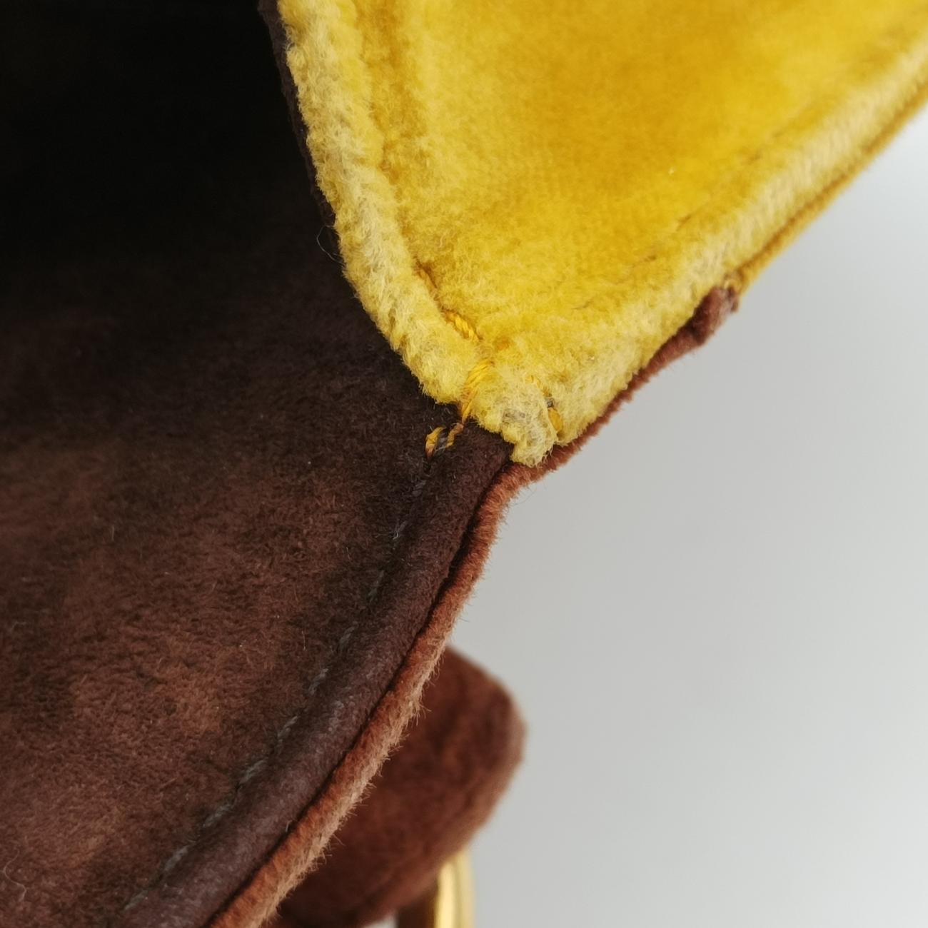 Animalier Cahier Lions HeadYellow×BrownVelvet1BD089110カイエ ライオンヘッドイエロー×ブラウン系ベロア1BD089110
