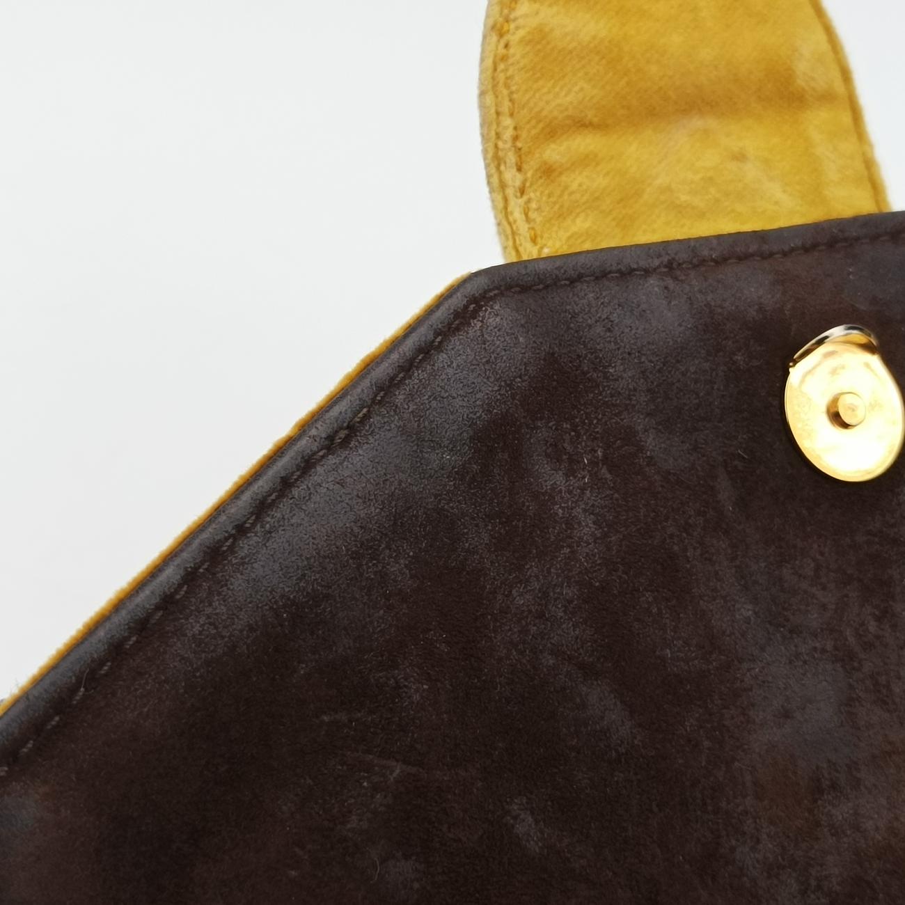 Animalier Cahier Lions HeadYellow×BrownVelvet1BD089110カイエ ライオンヘッドイエロー×ブラウン系ベロア1BD089110