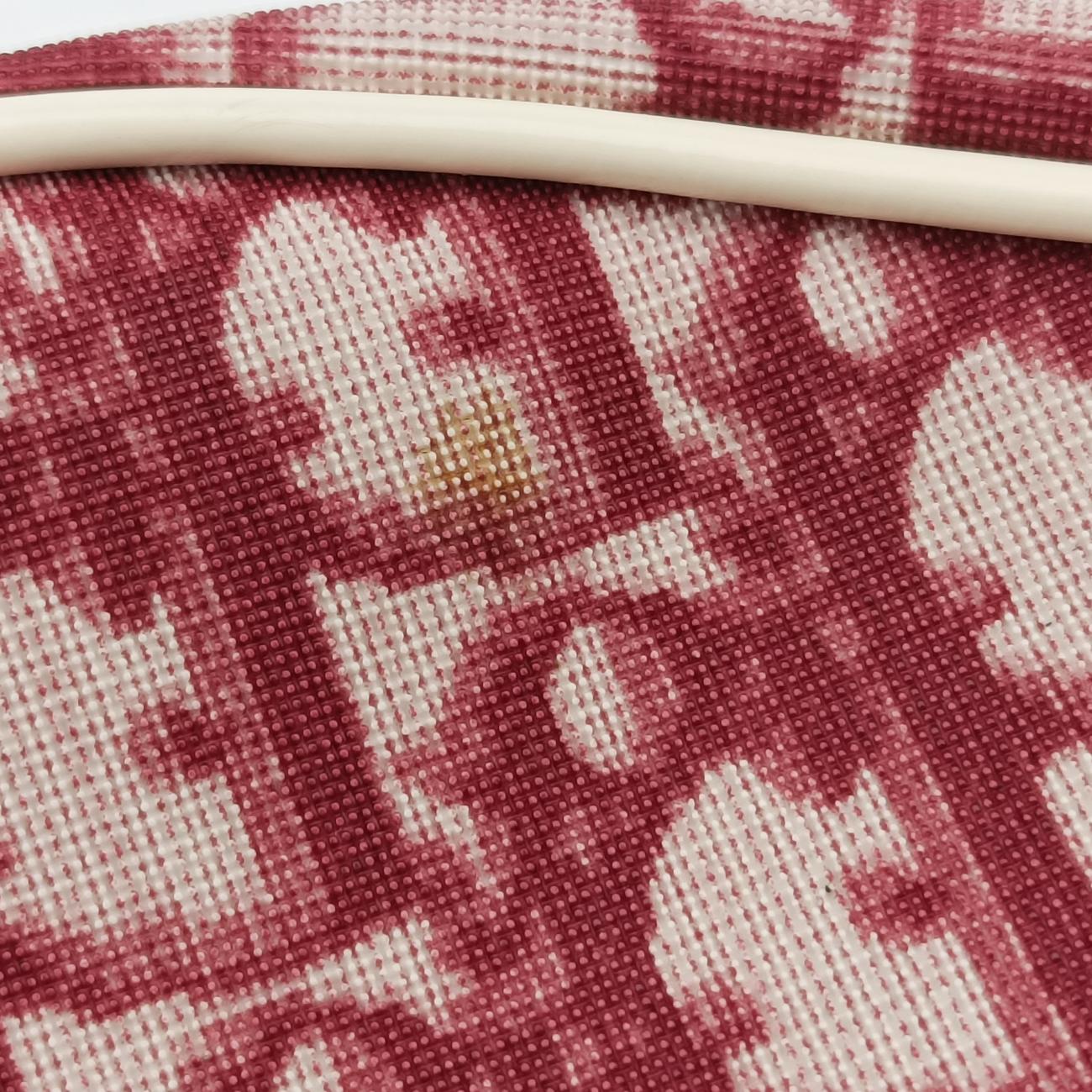 SaddleBordeaux x WhitejacquardCM 0092サドルボルドー×ホワイトジャガードCM 0092