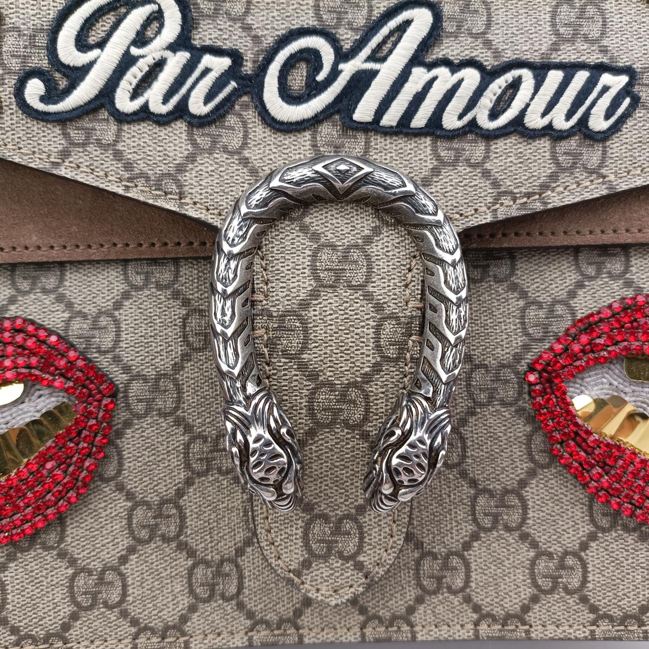 Dionysusbeige×MulticolourPVC coated canvas400235H019027318ディオニュソスベージュ×マルチカラーPVCコーティングキャンバス400235H019027318