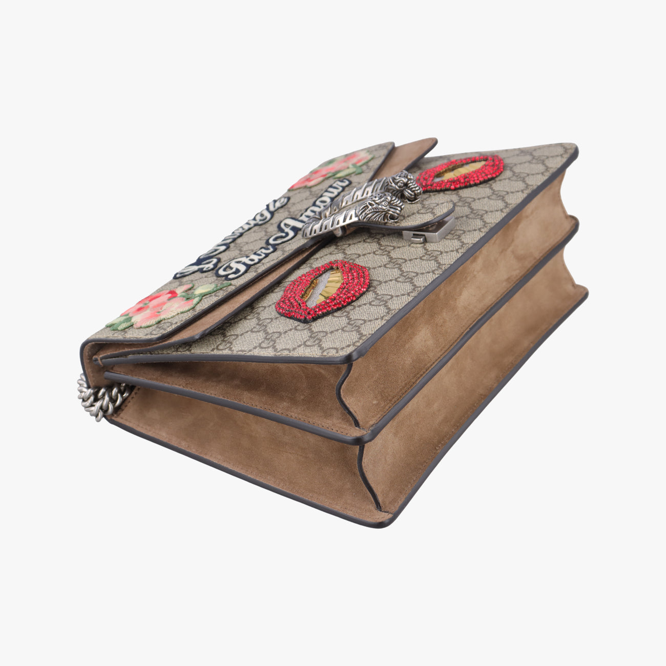 Dionysusbeige×MulticolourPVC coated canvas400235H019027318ディオニュソスベージュ×マルチカラーPVCコーティングキャンバス400235H019027318