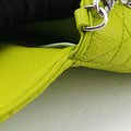 Miss Dior CANNAGE New LockGreenlambskin12-MA-1113ミス ディオール カナージュ ニューロックグリーンラムスキン12-MA-1113