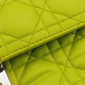 Miss Dior CANNAGE New LockGreenlambskin12-MA-1113ミス ディオール カナージュ ニューロックグリーンラムスキン12-MA-1113