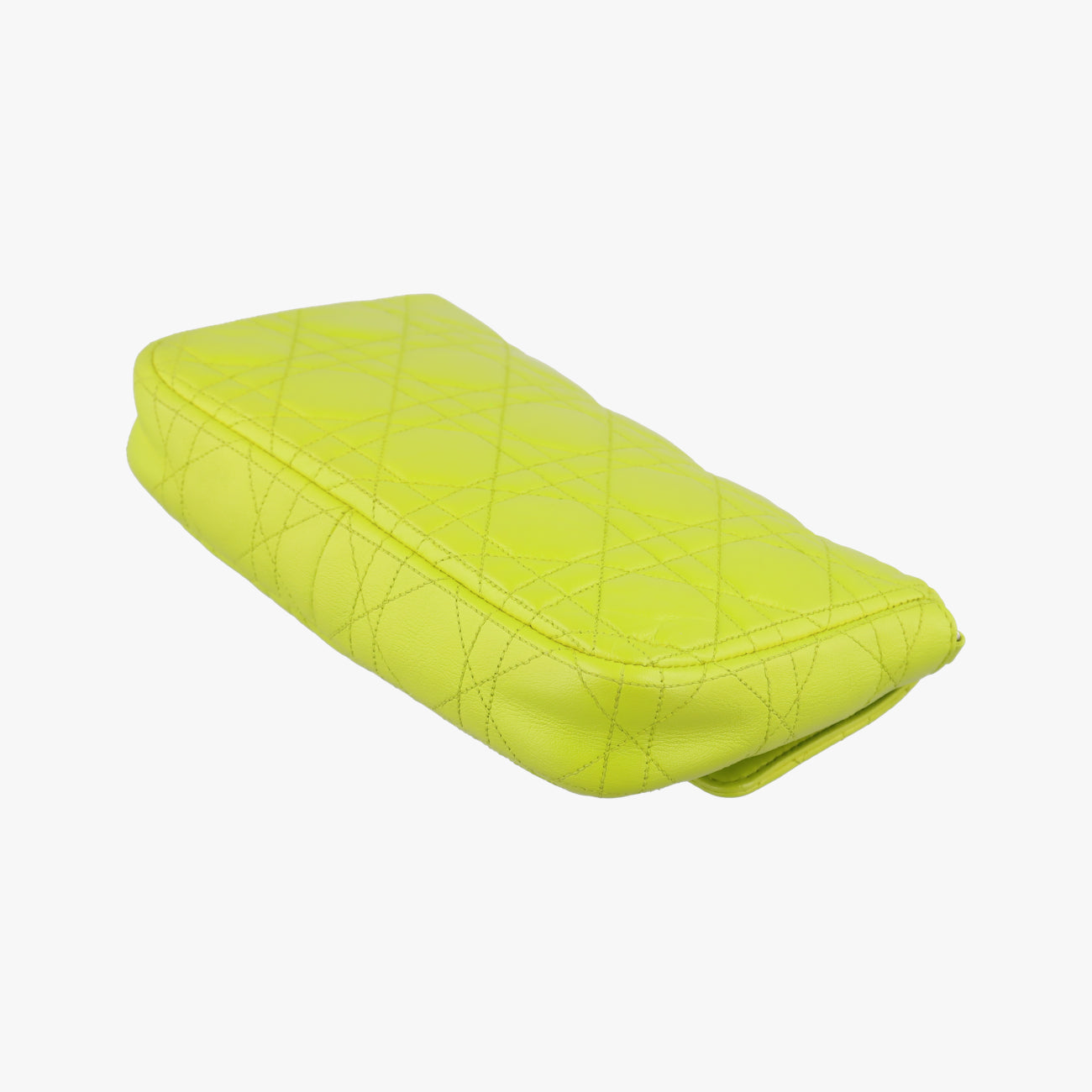 Miss Dior CANNAGE New LockGreenlambskin12-MA-1113ミス ディオール カナージュ ニューロックグリーンラムスキン12-MA-1113