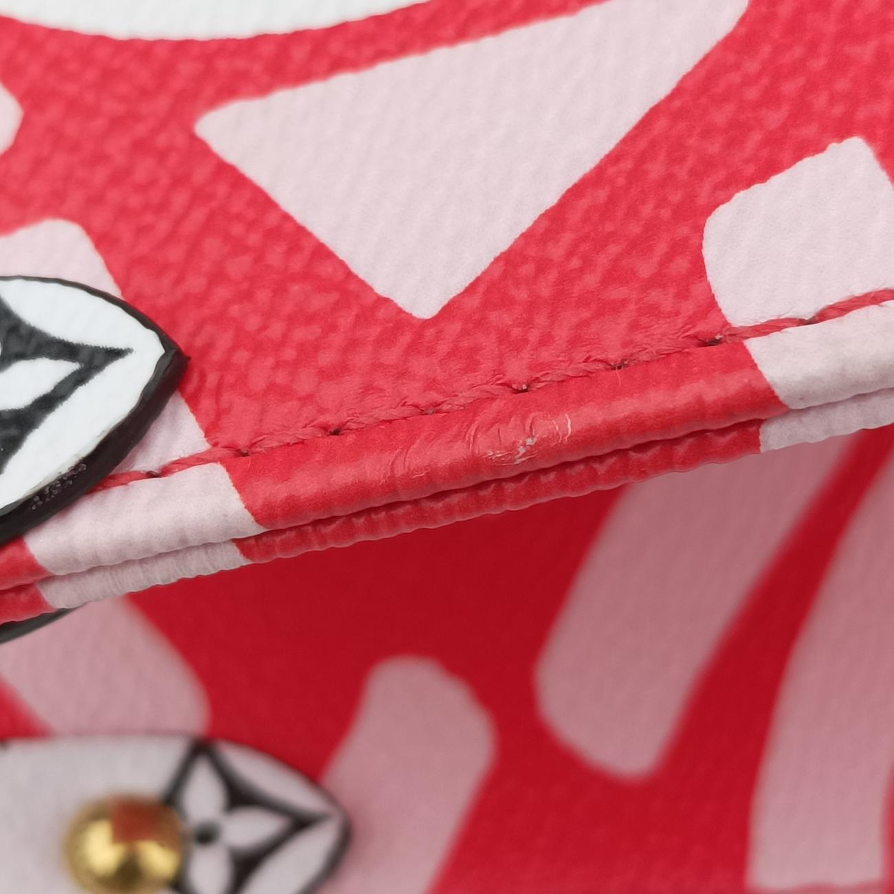 On the Go GMwhite×ROUGEMonogram GiantM45356FN2260オンザゴーGMホワイト×ルージュモノグラム ジャイアントM45356FN2260