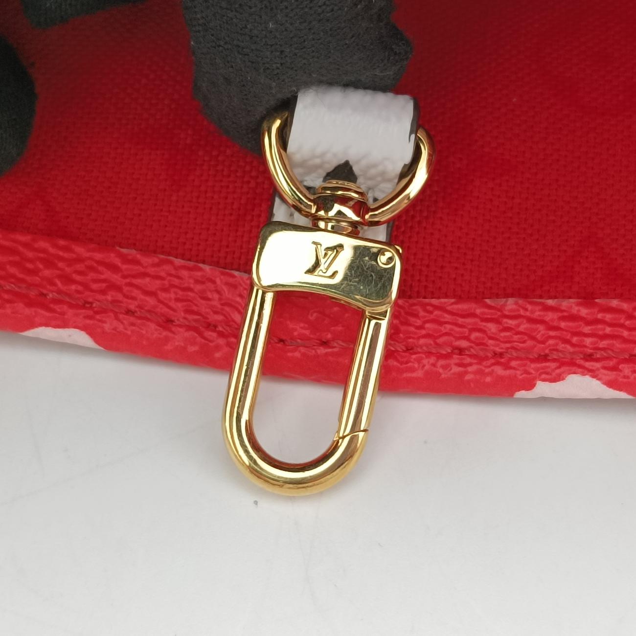 On the Go GMwhite×ROUGEMonogram GiantM45356FN2260オンザゴーGMホワイト×ルージュモノグラム ジャイアントM45356FN2260