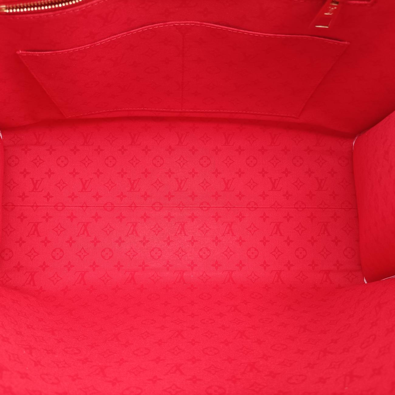 On the Go GMwhite×ROUGEMonogram GiantM45356FN2260オンザゴーGMホワイト×ルージュモノグラム ジャイアントM45356FN2260