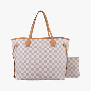 NEVERFULL MMAZURDamier CanvasN51107GI1124ネヴァーフルMMアズールダミエキャンバスN51107GI1124