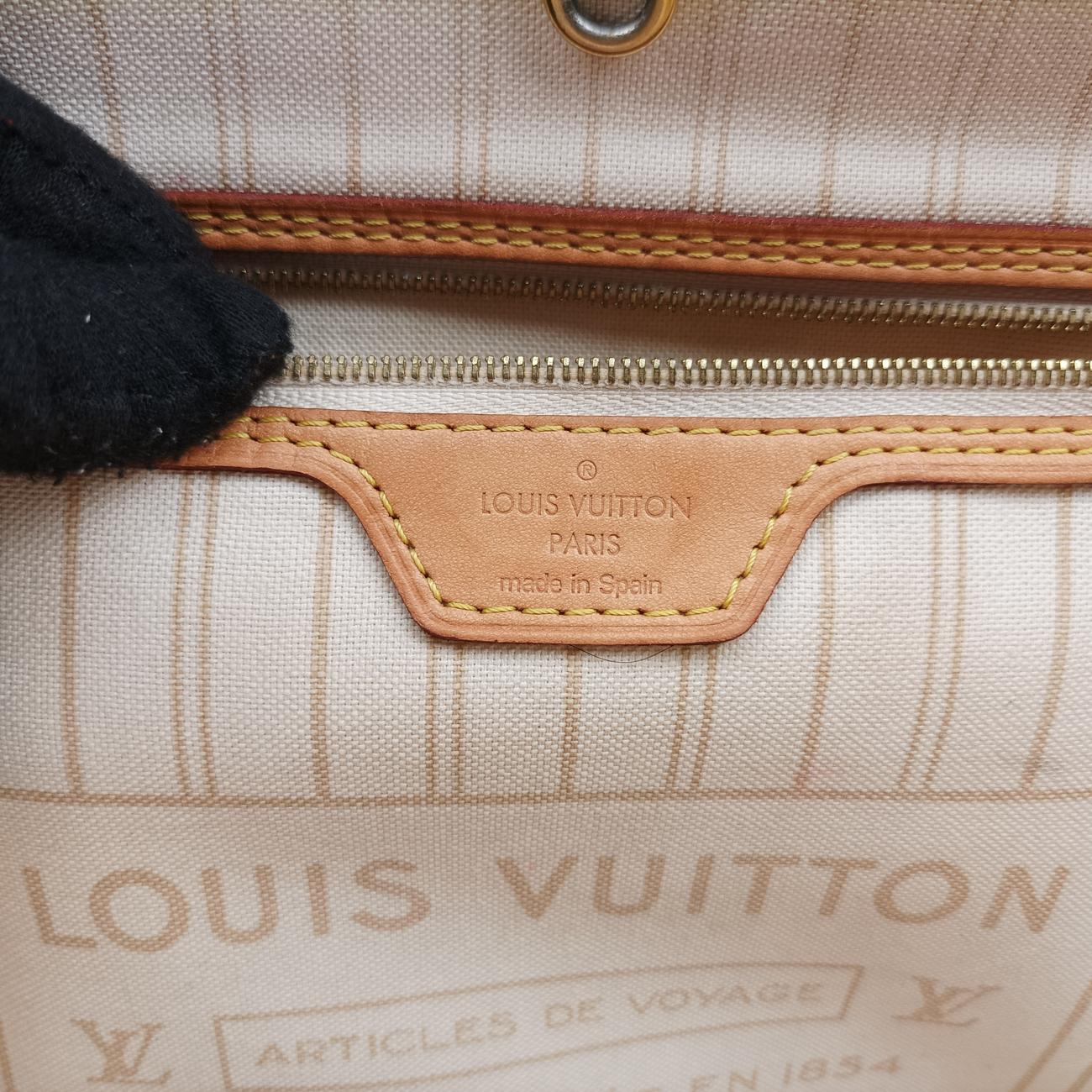 NEVERFULL MMAZURDamier CanvasN51107GI1124ネヴァーフルMMアズールダミエキャンバスN51107GI1124