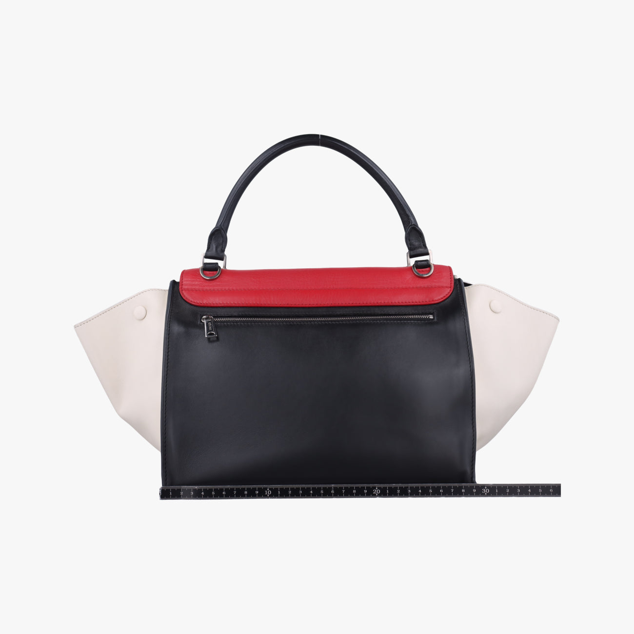 Trapèze MediumMulticolourLeatherU-AT-0113 U-PA-0133トラペーズミディアムレッド×ブラック×ホワイトレザーU-AT-0113 U-PA-0133