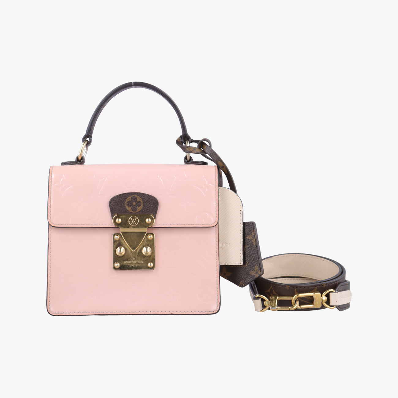 SPRING STREET PMROSE BALLERINEVernis×Monogram CanvasM90468NZ3189スプリング ストリート PMローズバレリーヌヴェルニ×モノグラムキャンバスM90468NZ3189