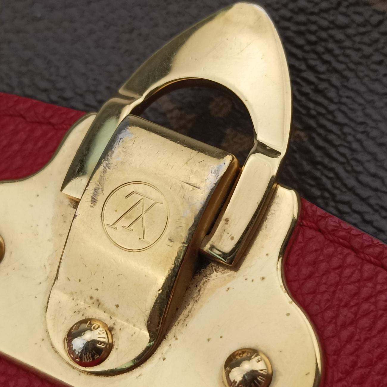 SAINT PLACIDEbrown×CERISEMonogram Canvas×calf leatherM43713CA0260サンプラシードモノグラム/ブラウン系×スリーズモノグラムキャンバス×カーフレザーM43713CA0260