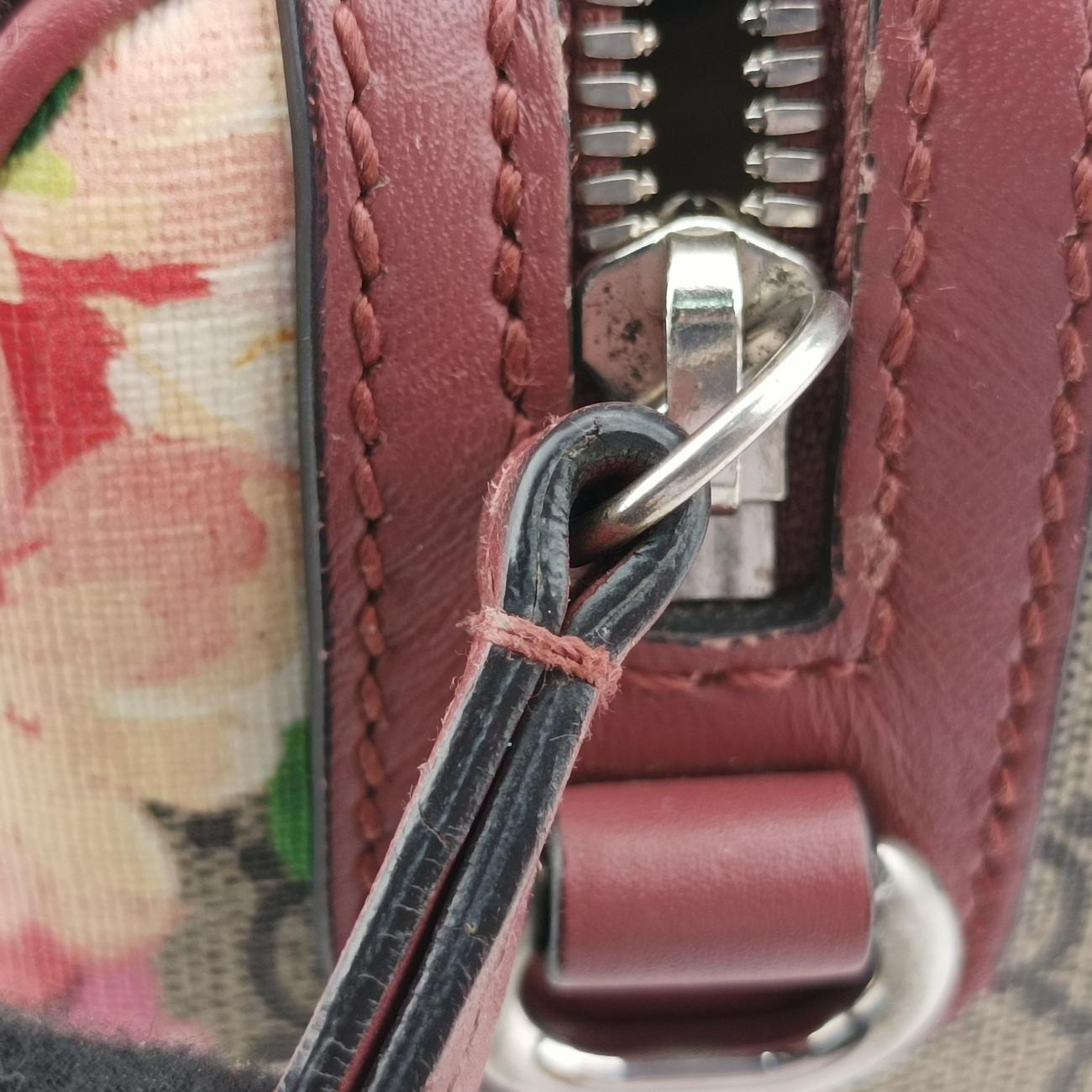 GG Bloomsbeige×MulticolourPVC coated canvas432123C020330599GGブルームスベージュ×マルチカラーPVCコーティングキャンバス432123C020330599