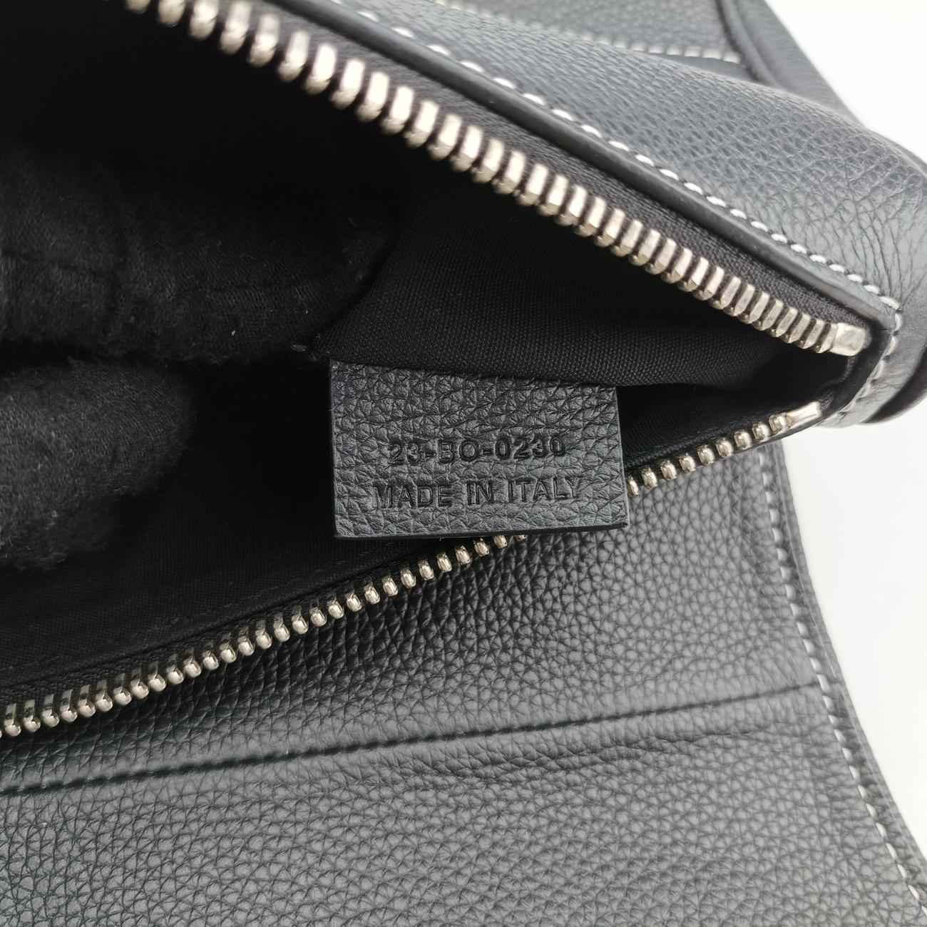 saddleBlack x whiteLeather23-BO-0230サドルブラック×ホワイトレザー23-BO-0230