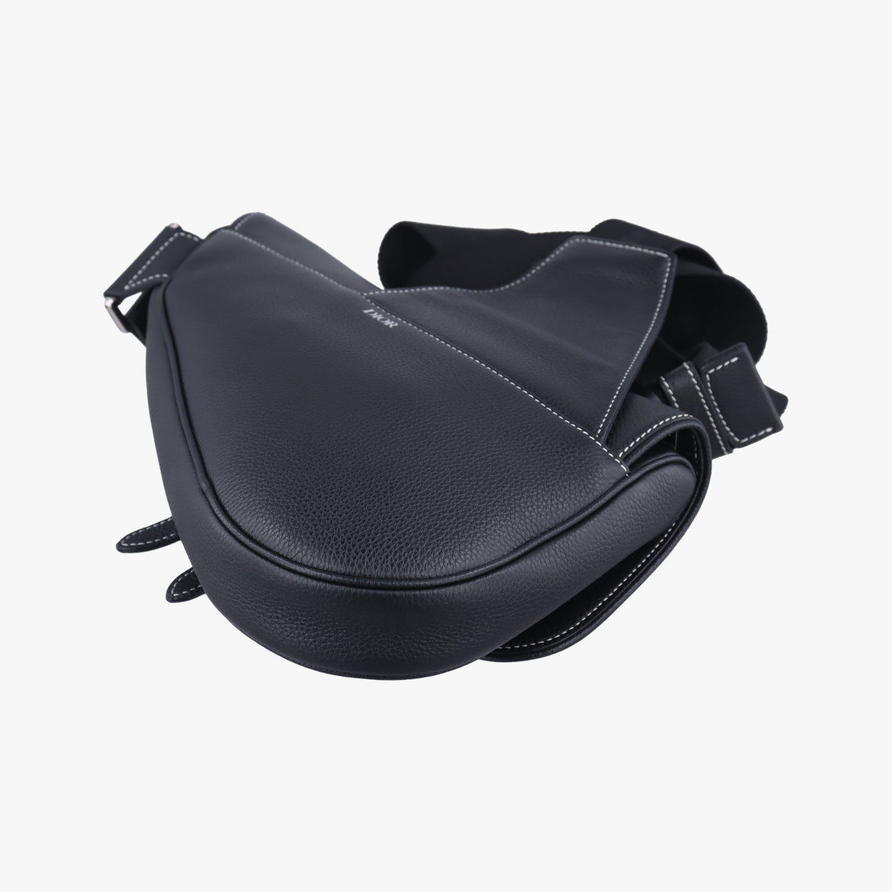 saddleBlack x whiteLeather23-BO-0230サドルブラック×ホワイトレザー23-BO-0230