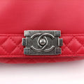 BOY CHANELRedLeatherA6794818909593ボーイシャネルレッドレザーA6794818909593