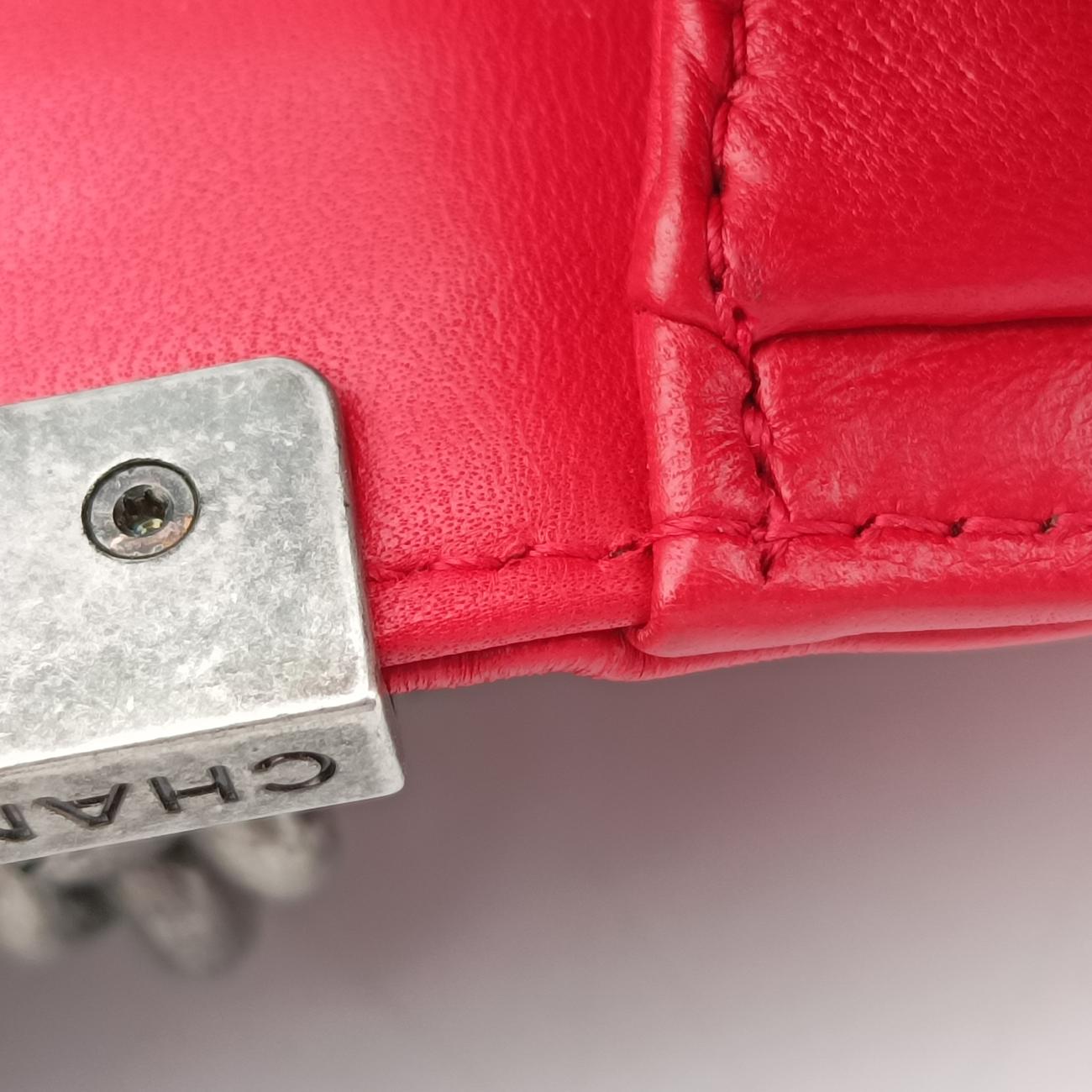 BOY CHANELRedGaluchat Stingray ×lambskinA6713716708938ボーイシャネルレッドガルーシャ スティングレイ×ラムスキンA6713716708938