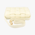 Padded CASSETTEYellowlambskinB09894184Tパデッド カセットイエローラムスキンB09894184T