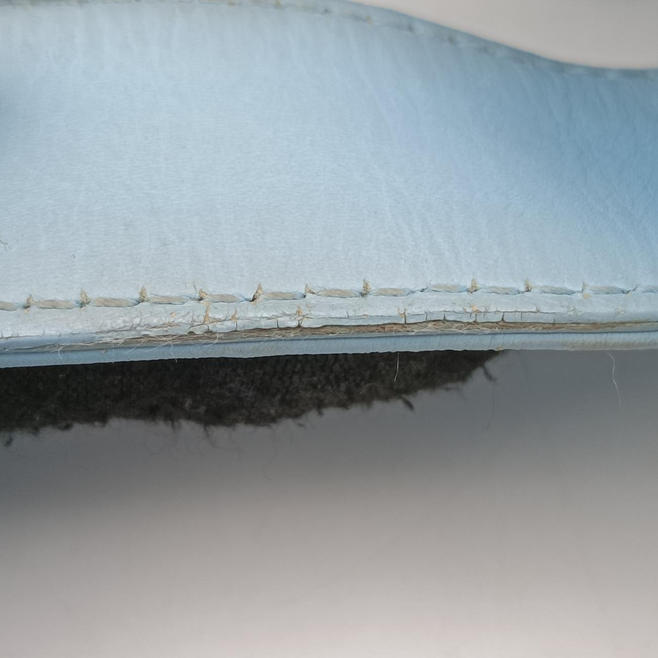 Roma IntrecciatoBluelambskinB03702381Gローマ イントレチャートブルーラムスキンB03702381G