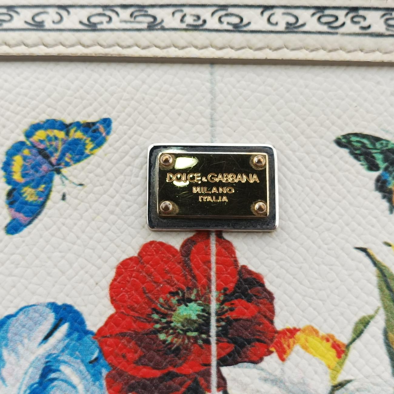 Floral Printl Medium Miss SicilyMulticolourLeather40フローラルプリント ミディアム ミスシシリーマルチカラーレザー40