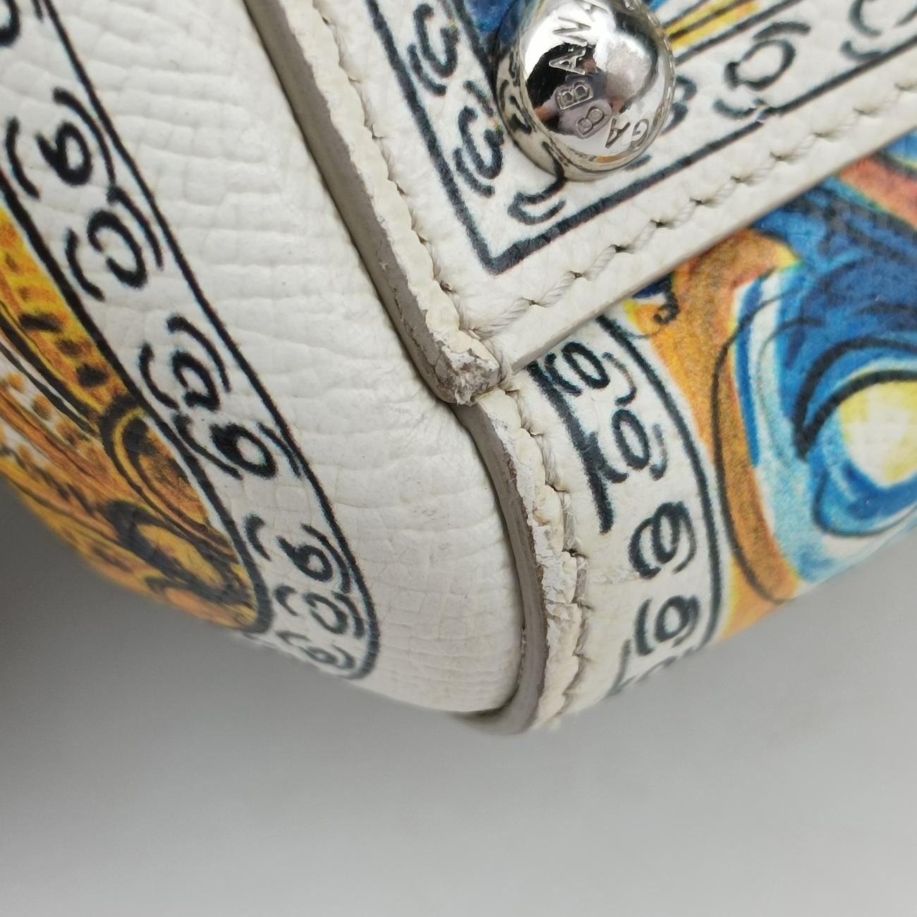 Floral Printl Medium Miss SicilyMulticolourLeather40フローラルプリント ミディアム ミスシシリーマルチカラーレザー40