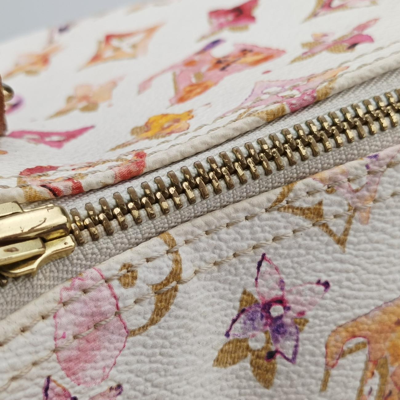 Speedy 30white×MulticolorMonogram Water ColorM95751SP2018スピーディ30ブロン×マルチカラーモノグラム ウォーターカラーM95751SP2018