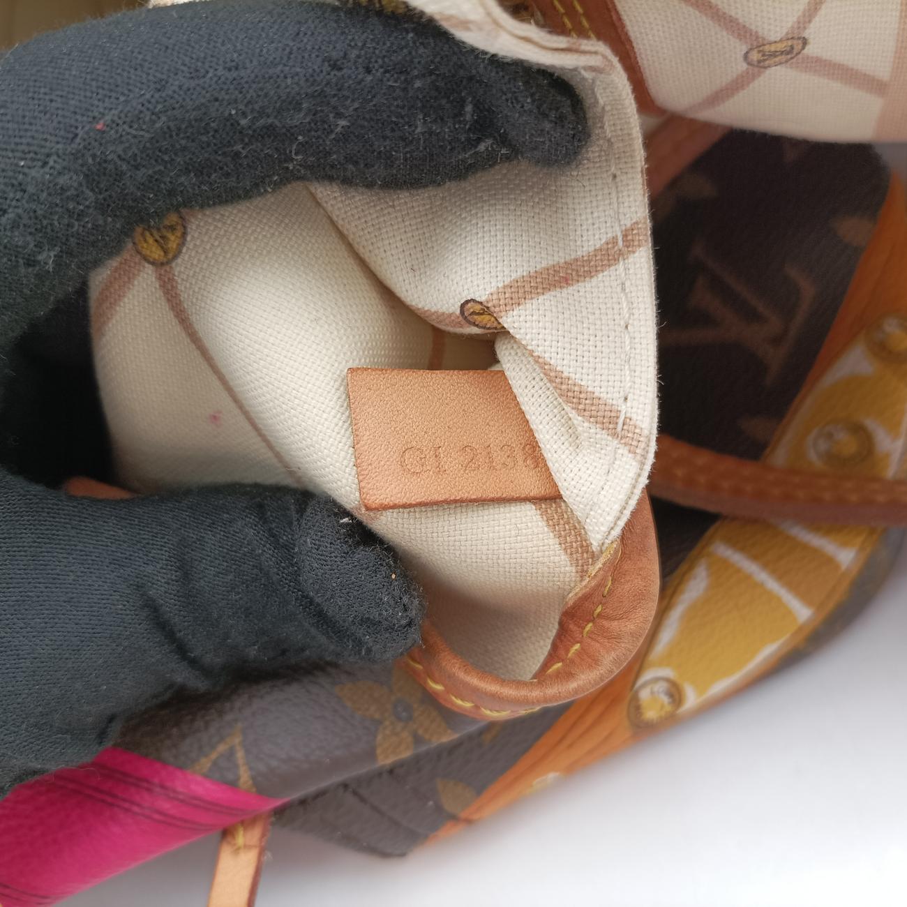 Neverfull MM Summer TrunkbrownXMulticolorMonogram CanvasM41390GI2138 GI2118ネヴァーフルMM 2018サマートランクコレクションモノグラム/ブラウン系XマルチカラーモノグラムキャンバスM41390GI2138 GI2118