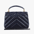 COLLEGENavyLeather x Suede428056GUE428056.0417カレッジネイビーレザーx スエード428056GUE428056.0417