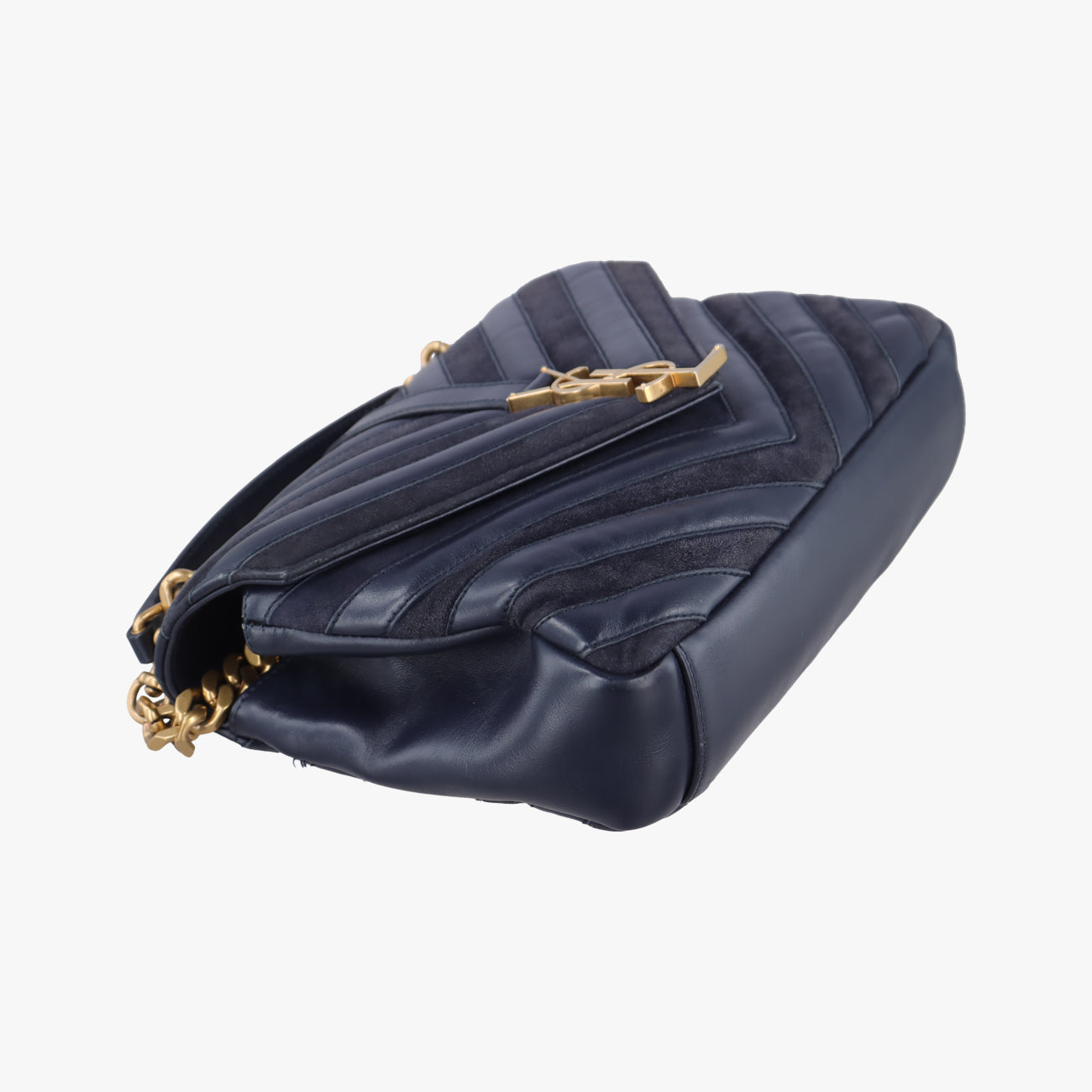 COLLEGENavyLeather x Suede428056GUE428056.0417カレッジネイビーレザーx スエード428056GUE428056.0417
