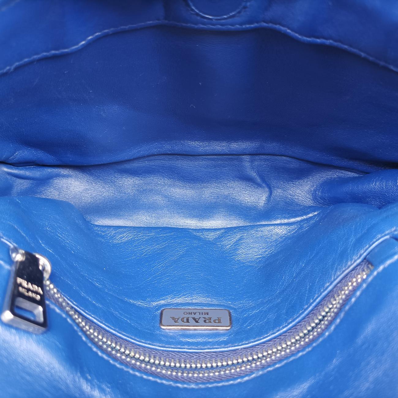 Nappa GaufretteBlueLeather113ナッパゴーフルブルーレザー113