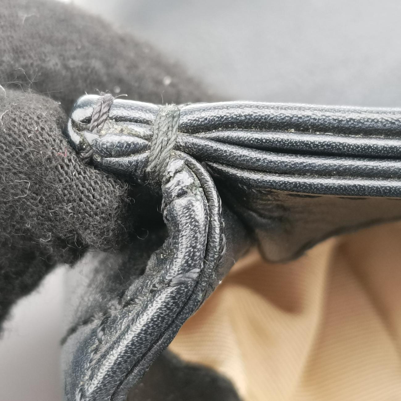 BOY CHANELBlack × BeigelambskinA6794619193611ボーイシャネルブラック×ベージュラムスキンA6794619193611