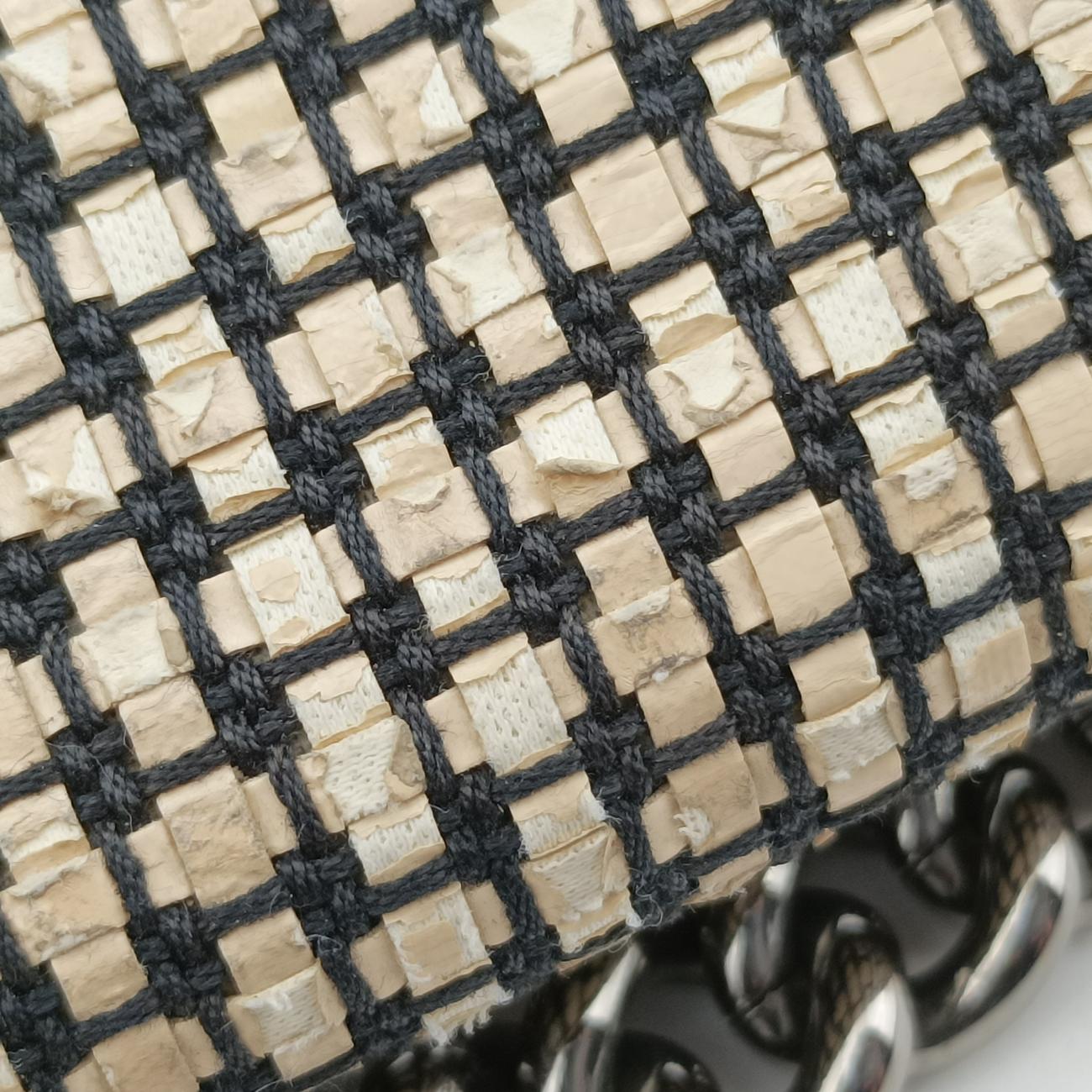 BOY CHANELBlack × BeigelambskinA6794619193611ボーイシャネルブラック×ベージュラムスキンA6794619193611