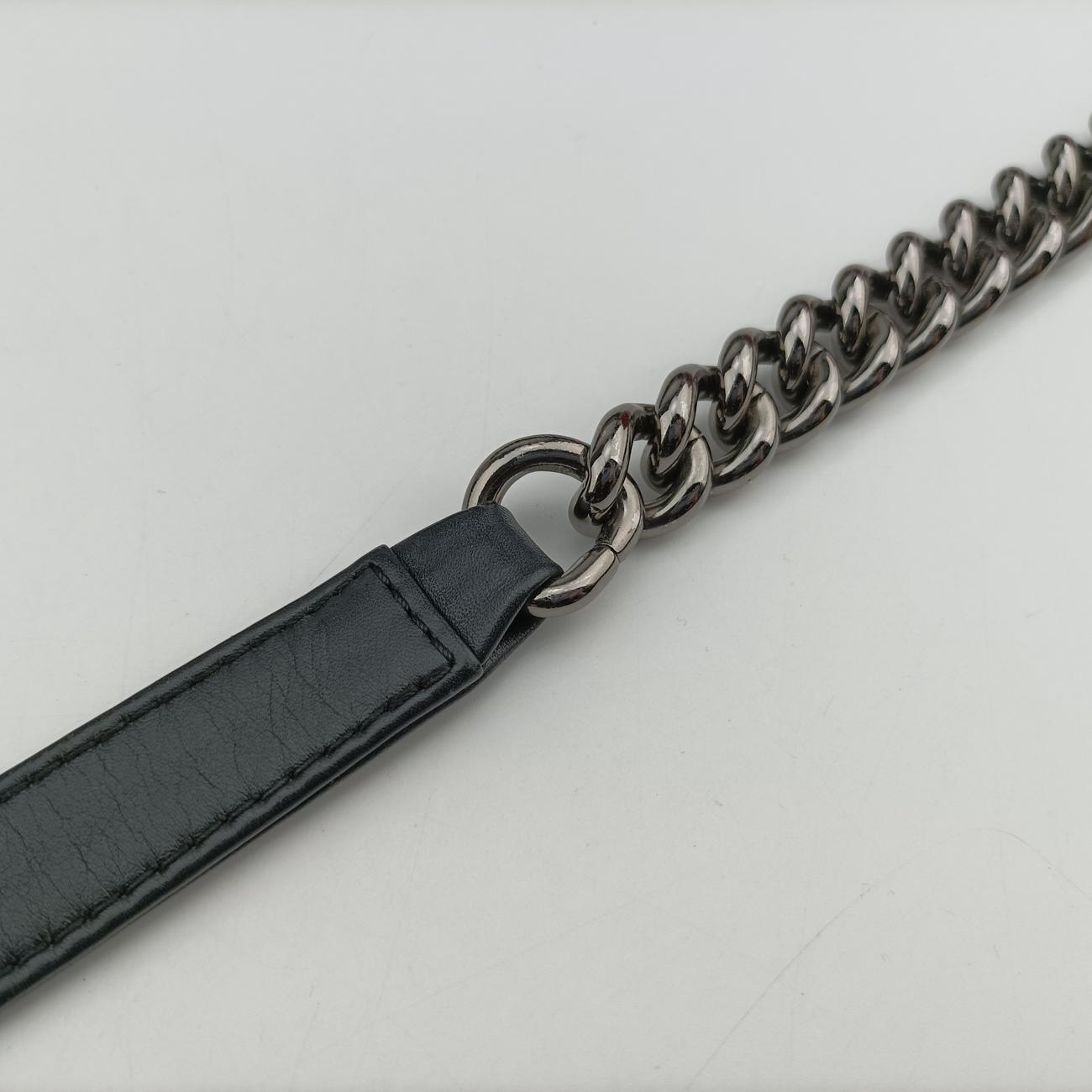 BOY CHANELBlack × BeigelambskinA6794619193611ボーイシャネルブラック×ベージュラムスキンA6794619193611