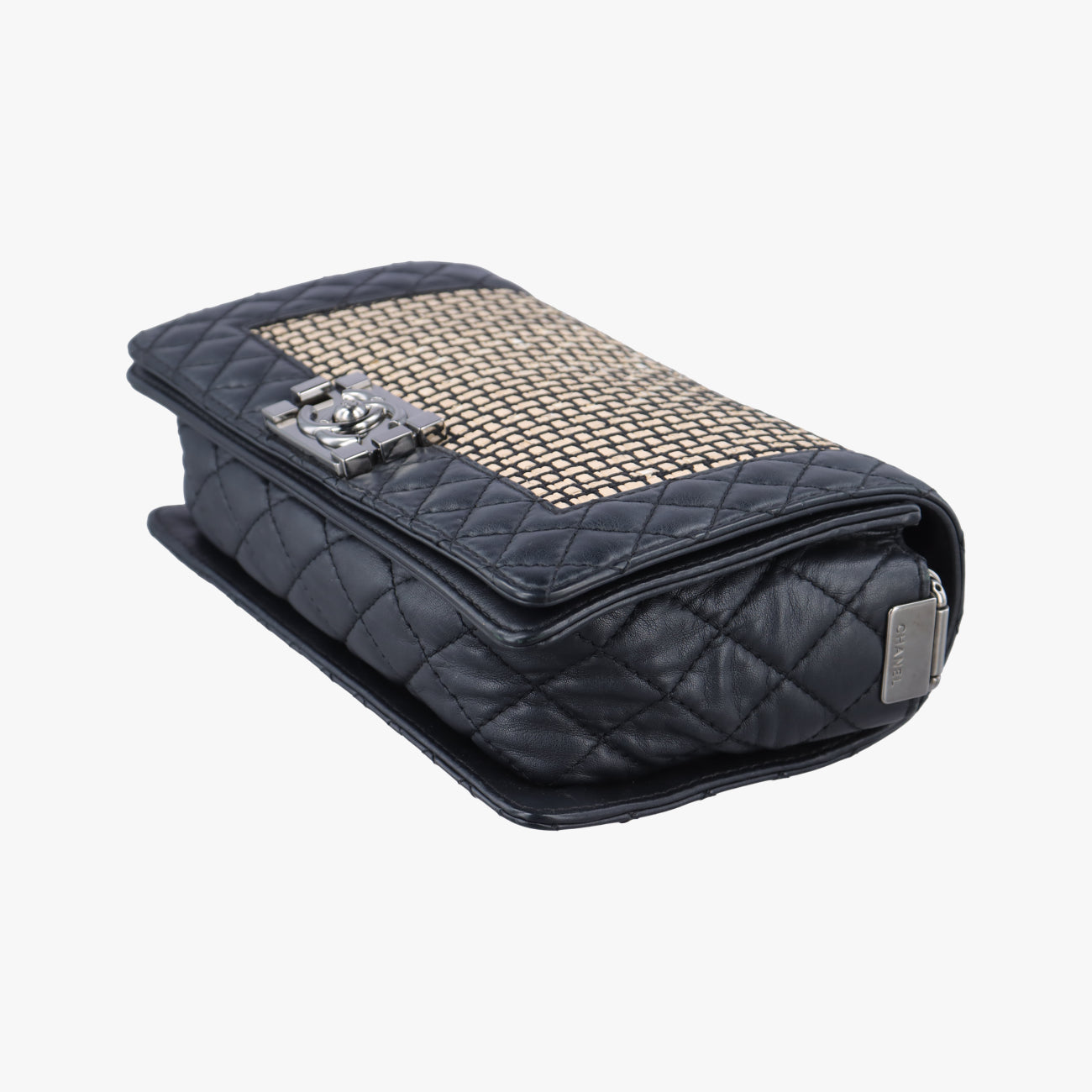 BOY CHANELBlack × BeigelambskinA6794619193611ボーイシャネルブラック×ベージュラムスキンA6794619193611