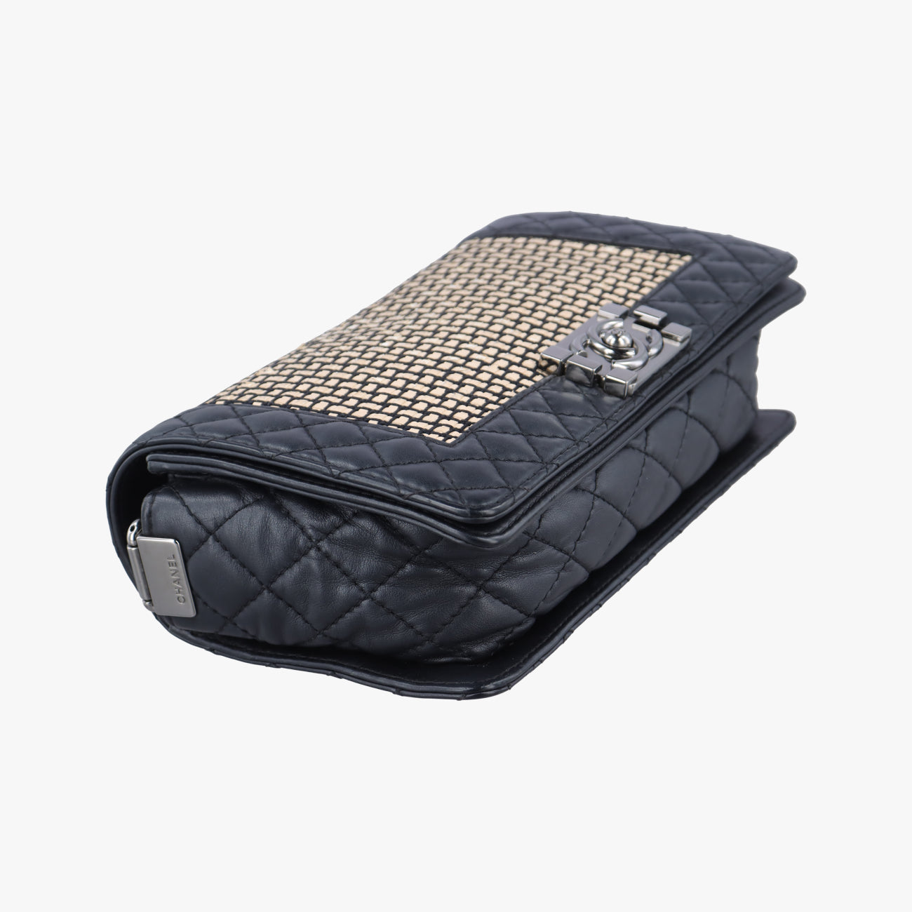 BOY CHANELBlack × BeigelambskinA6794619193611ボーイシャネルブラック×ベージュラムスキンA6794619193611