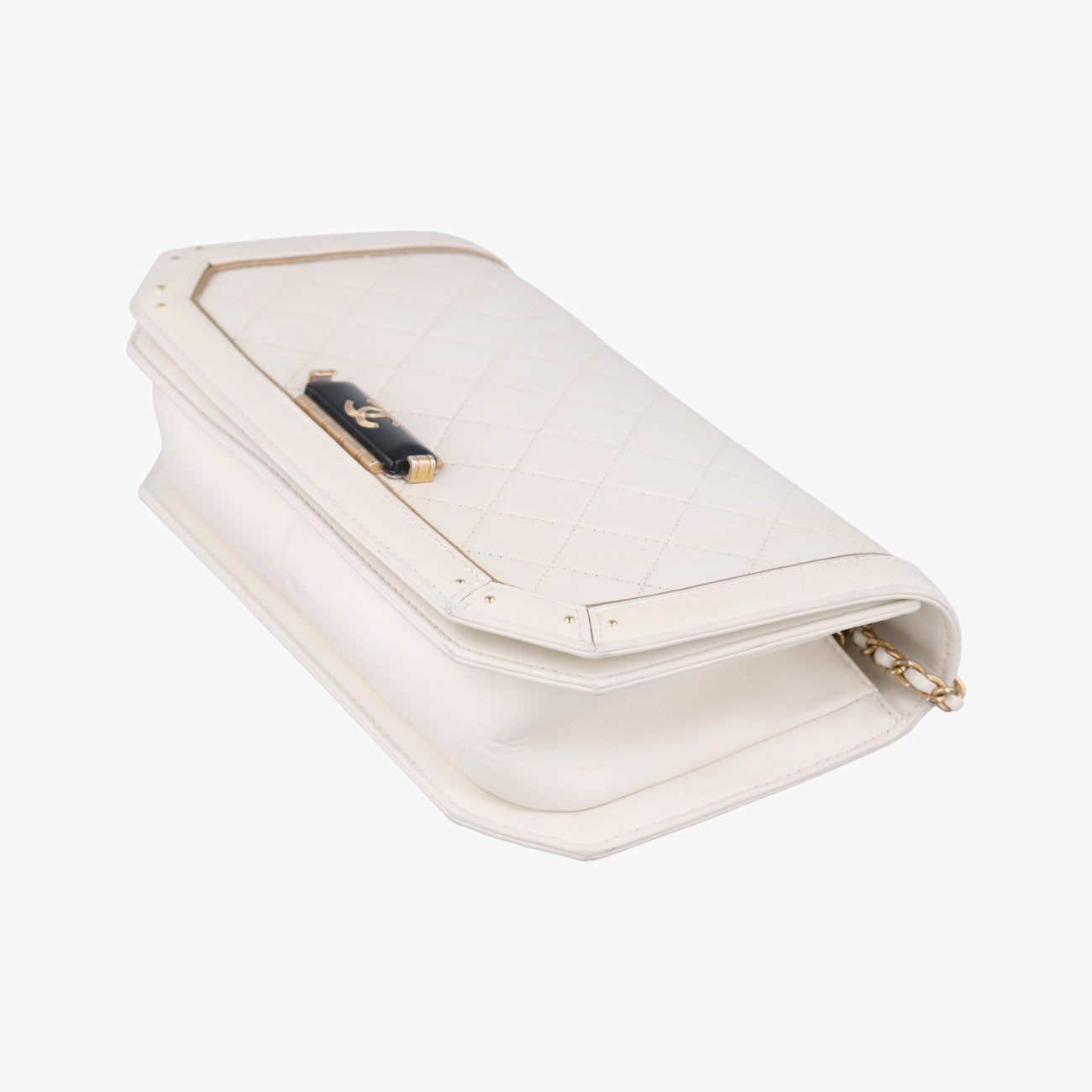 Timeless/Classique Matelasse Coco FlapWhiteLeatherA9183724407385マトラッセ ココ フラップホワイトレザーA9183724407385