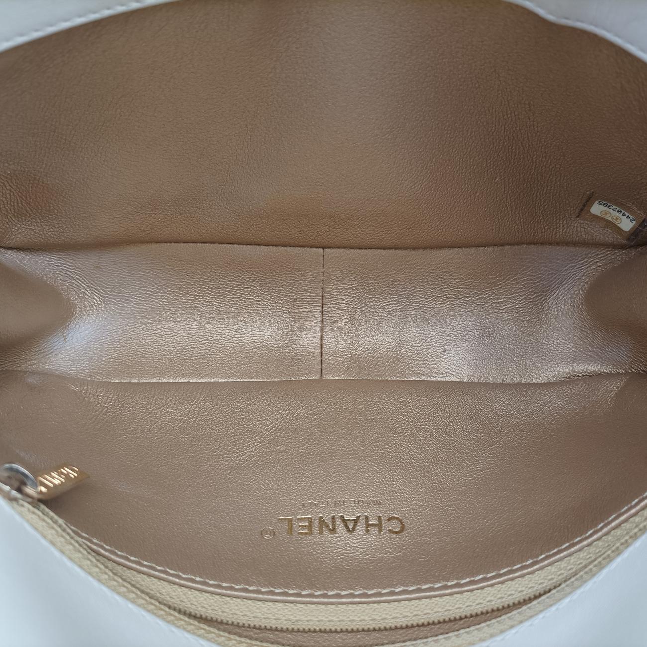 Timeless/Classique Matelasse Coco FlapWhiteLeatherA9183724407385マトラッセ ココ フラップホワイトレザーA9183724407385