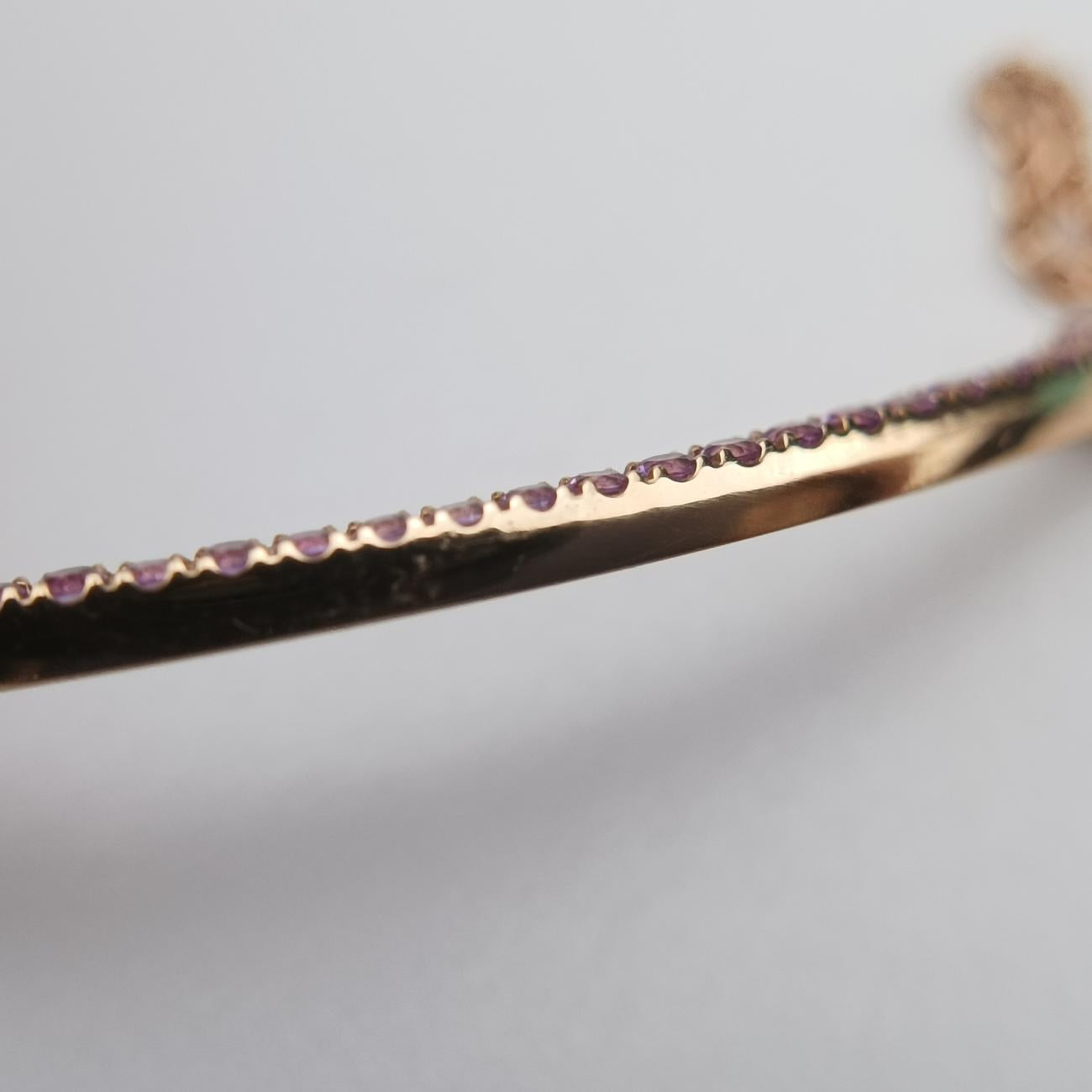 T Smile PendantGolden×PinkAU750Tスマイルペンダントゴールド×ピンクAU750