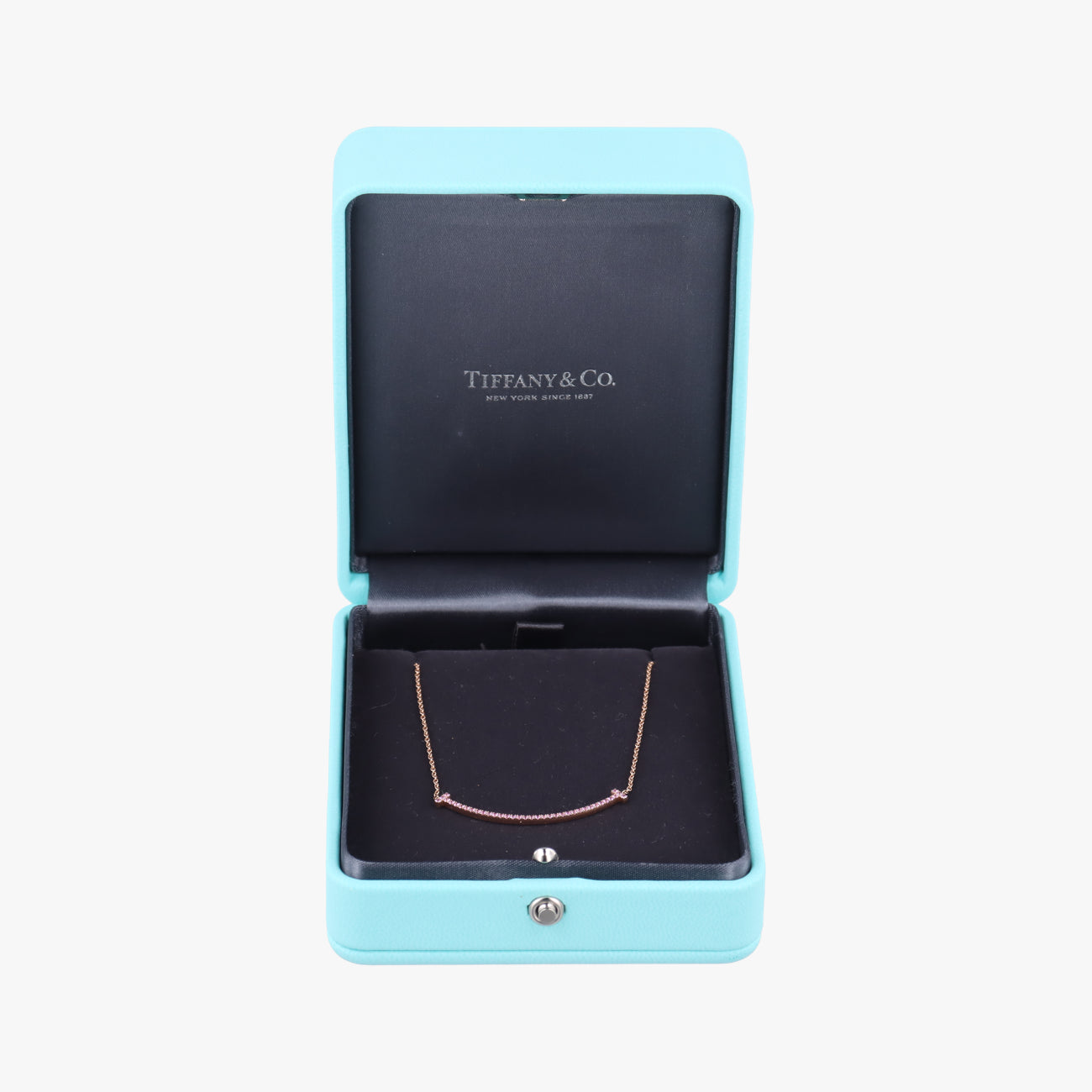 T Smile PendantGolden×PinkAU750Tスマイルペンダントゴールド×ピンクAU750