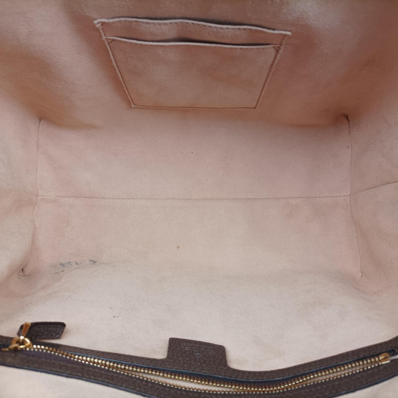 Ophidiabeige×red×greenPVC coated canvas x leather524537A032981582オフィディアベージュ×レッド×グリーンPVCコーティングキャンバス×レザー524537A032981582