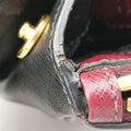 GalleriaBurgundy×BlackSAFFIANO LeatherBN22747 V 208ガレリアワインレッド×ブラックサフィアーノレザーBN22747 V 208