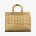 Lady DiorYellowPatent18AMA-0111レディディオール ラージイエローパテント18AMA-0111