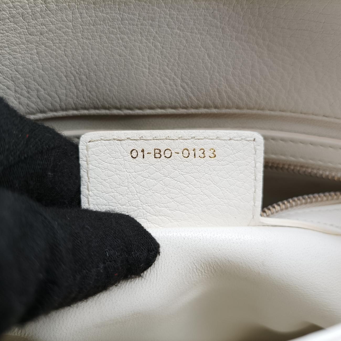 DiorlingWhiteLeather01-BO-0133ディオールリングホワイトレザー01-BO-0133