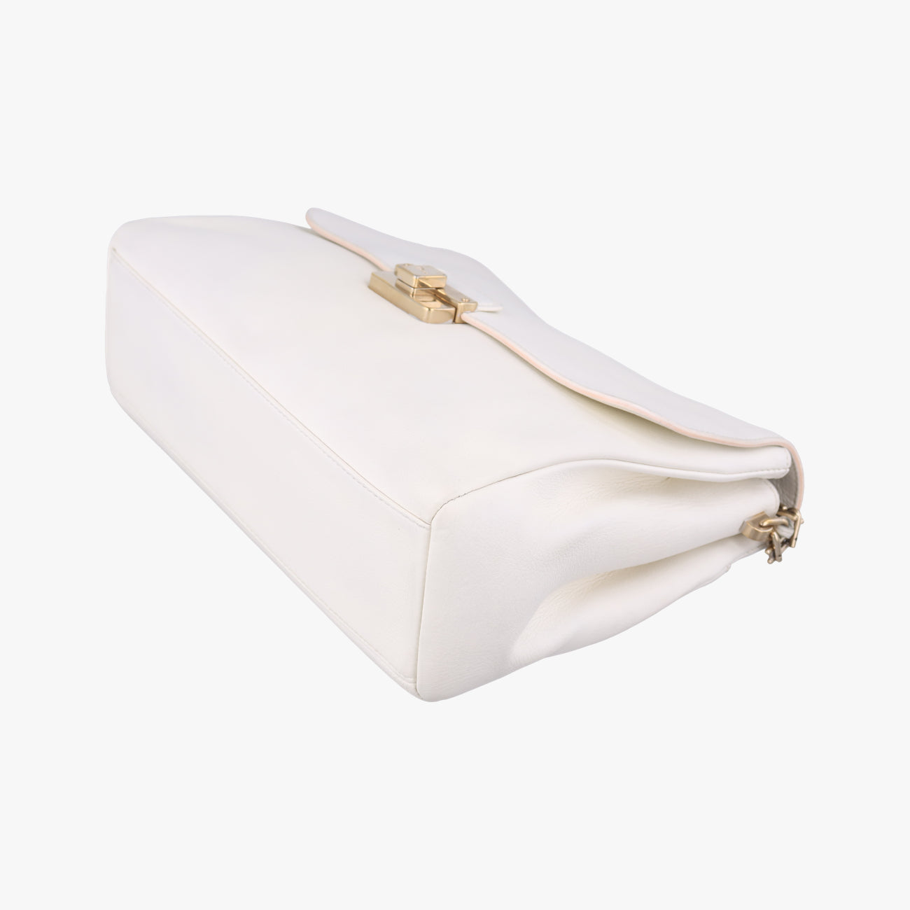 DiorlingWhiteLeather01-BO-0133ディオールリングホワイトレザー01-BO-0133