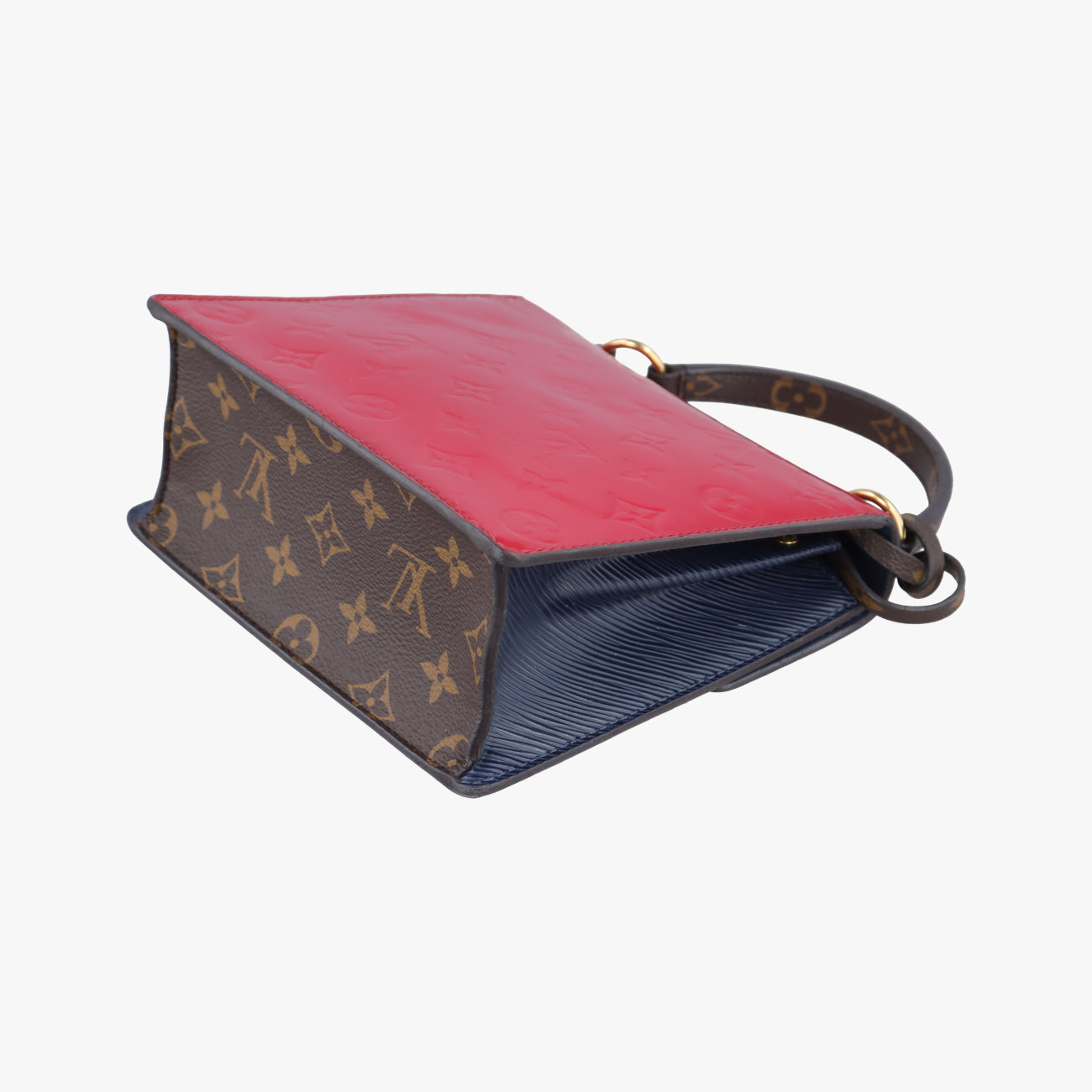 Spring street PMScarlet RedVernis×Leather×Monogram CanvasM90505NZ3159 ICチップスプリングストリートPMスカーレットヴェルニ×レザー×モノグラムキャンバスM90505NZ3159 ICチップ