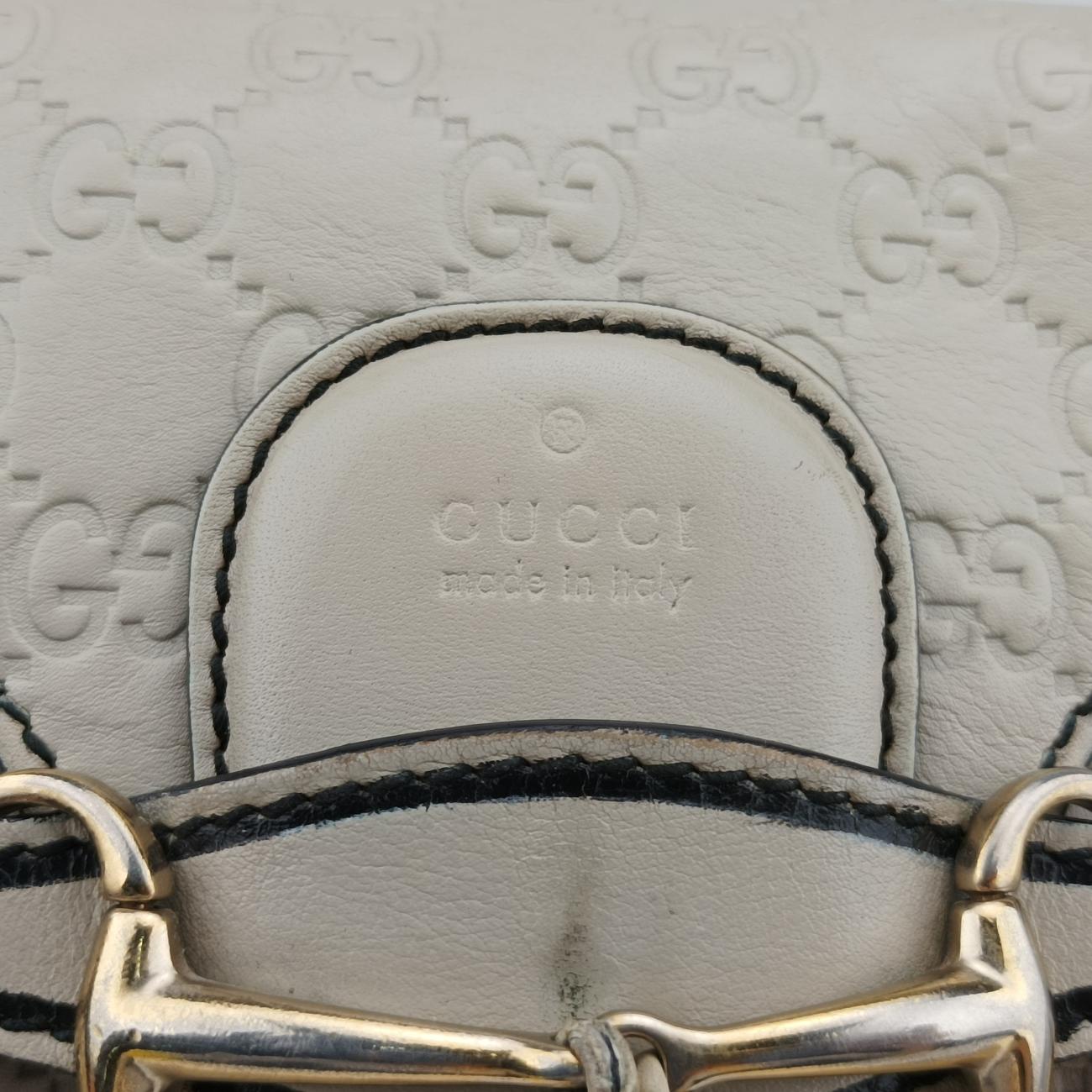 EmilyWhiteLeather295402Lot number unknownエミリーホワイトレザー295402製番不明