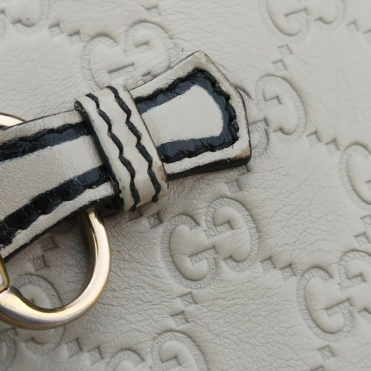 EmilyWhiteLeather295402Lot number unknownエミリーホワイトレザー295402製番不明