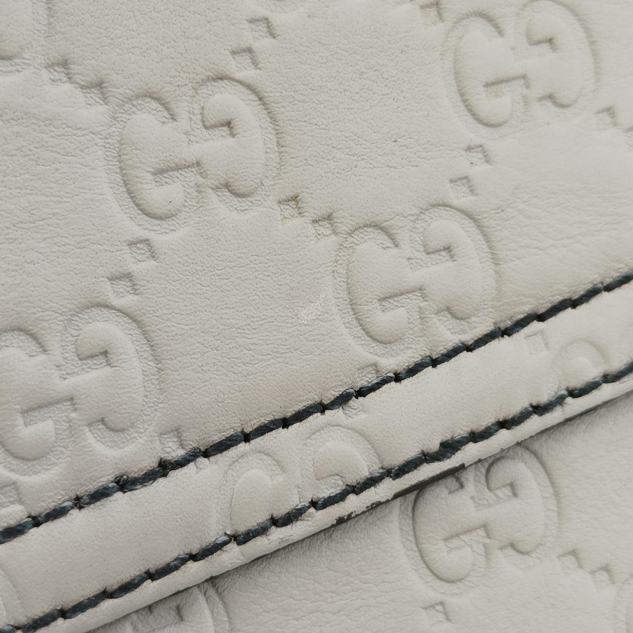 EmilyWhiteLeather295402Lot number unknownエミリーホワイトレザー295402製番不明