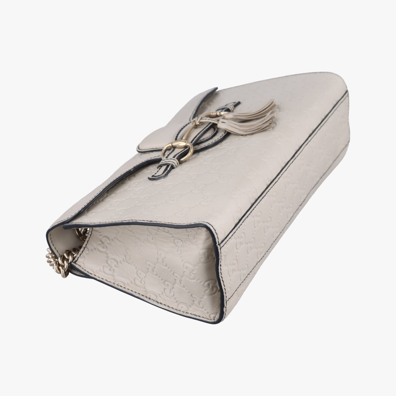 EmilyWhiteLeather295402Lot number unknownエミリーホワイトレザー295402製番不明