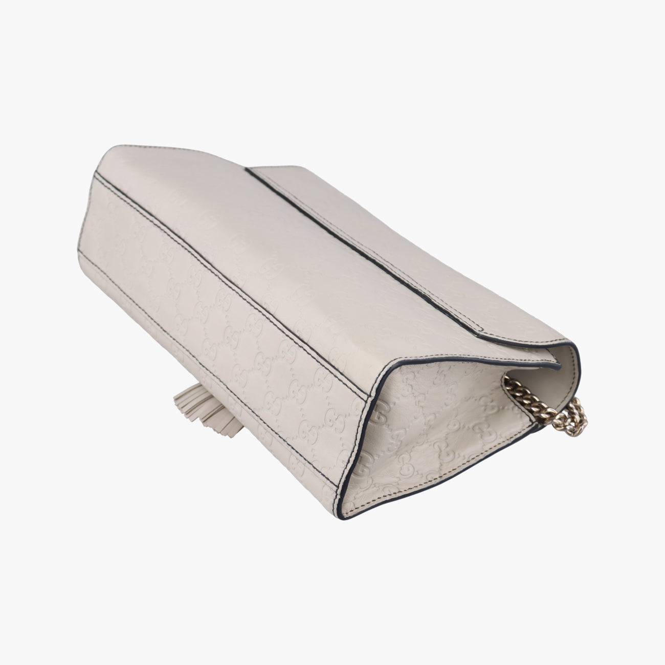 EmilyWhiteLeather295402Lot number unknownエミリーホワイトレザー295402製番不明